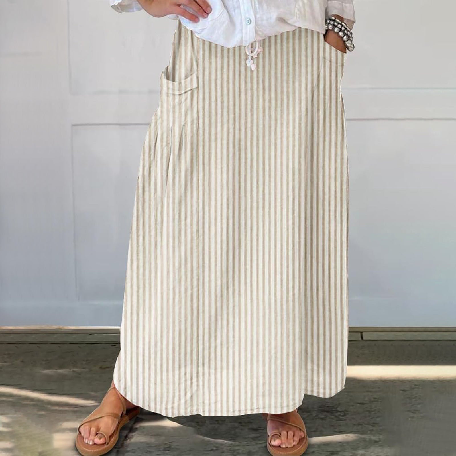 Casual Country Long Skirt With A Sophisticated Work-appropriate/Play Vibe