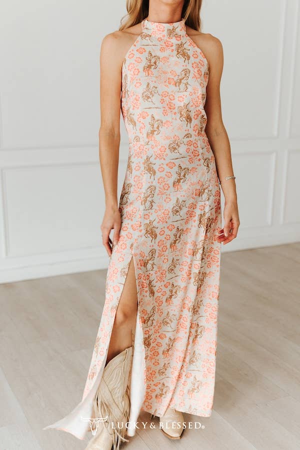Wildflower Halter Dress