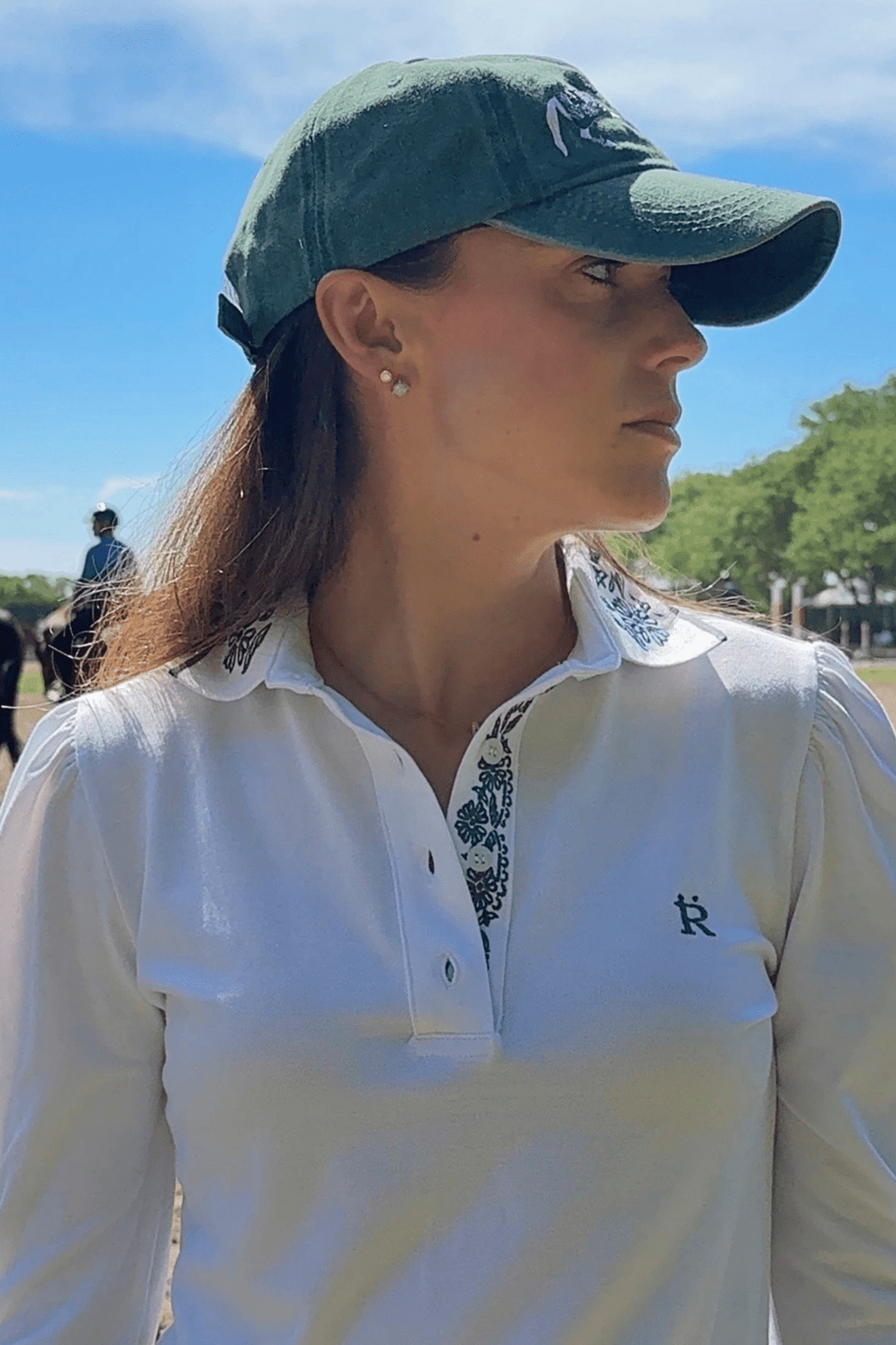 Briar | Embroidered Polo-Shirt | Long Sleeve