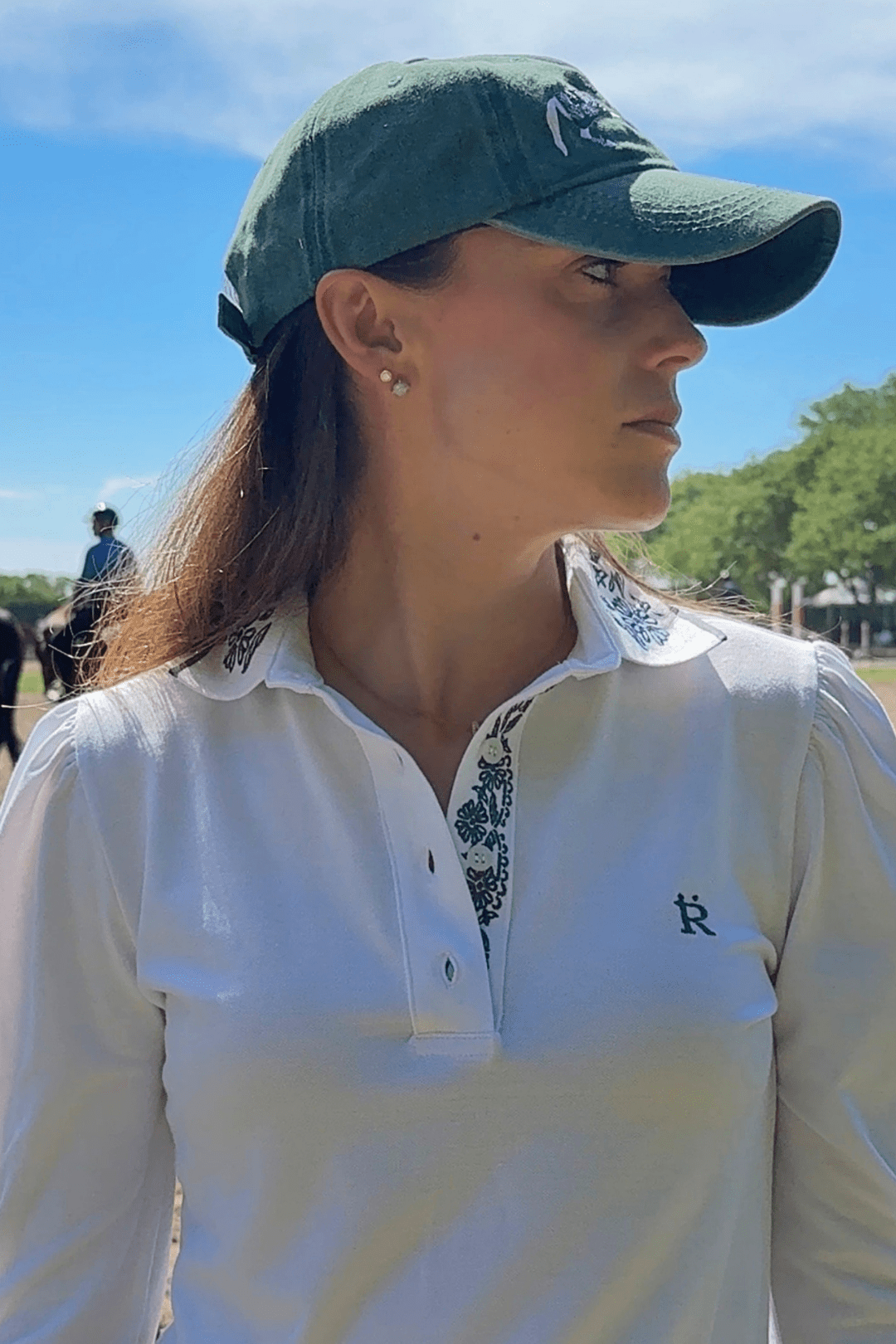 Briar | Embroidered Polo-Shirt | Long Sleeve