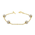 Lga 925 Pave Anklet