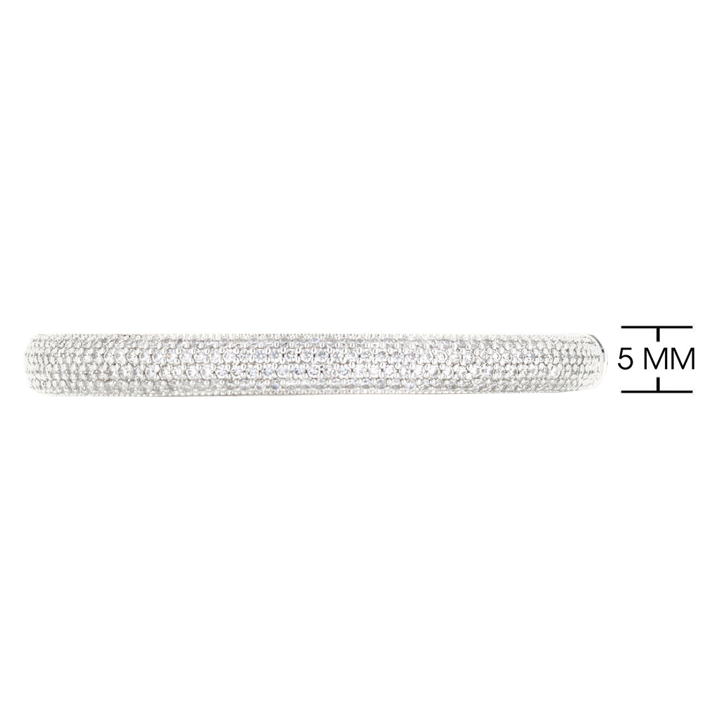 Glamour Pave .925 Bangle