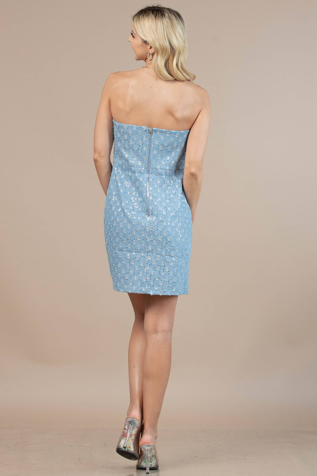 Rhinestone Rodeo Tube Dress