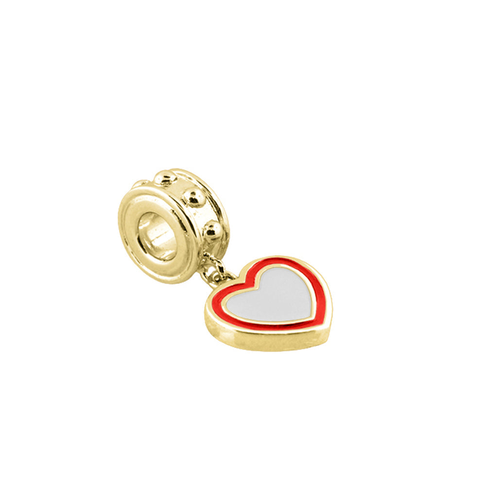 Gabriella Beads Heart Charm