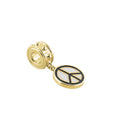 Gabriella Beads Peace Sign Charm