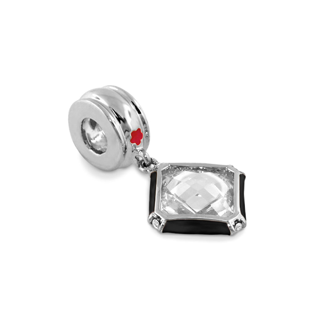 Gabriella Beads Square Cz
