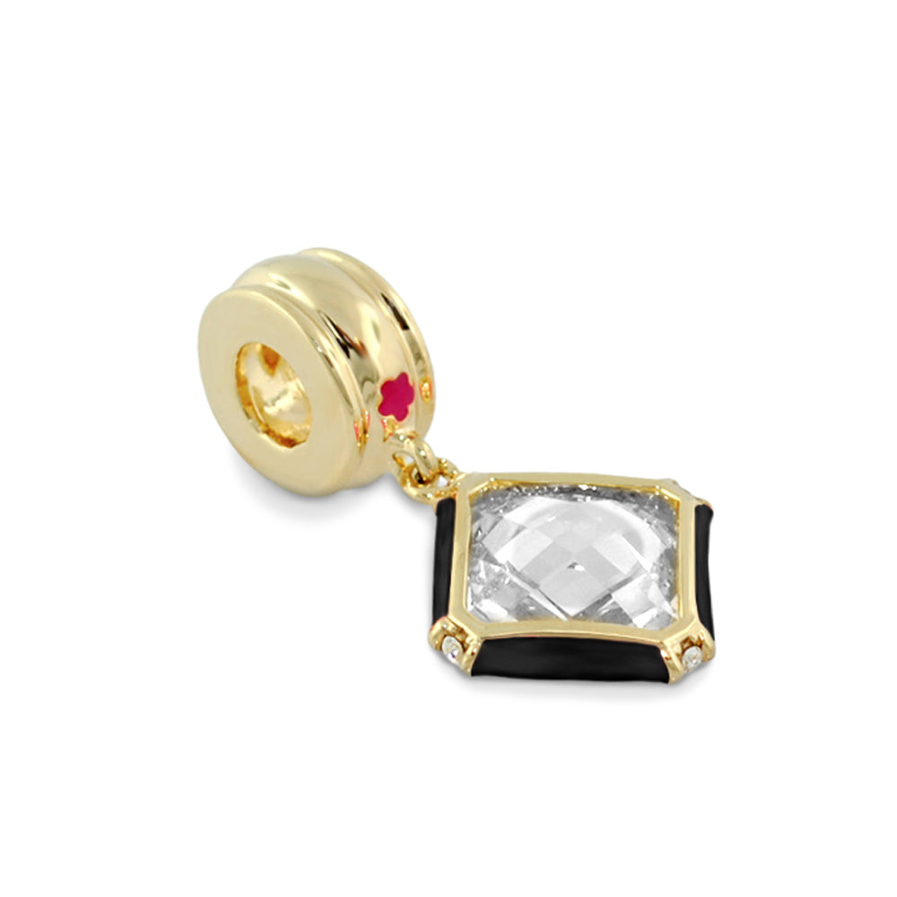 Gabriella Beads Square Cz