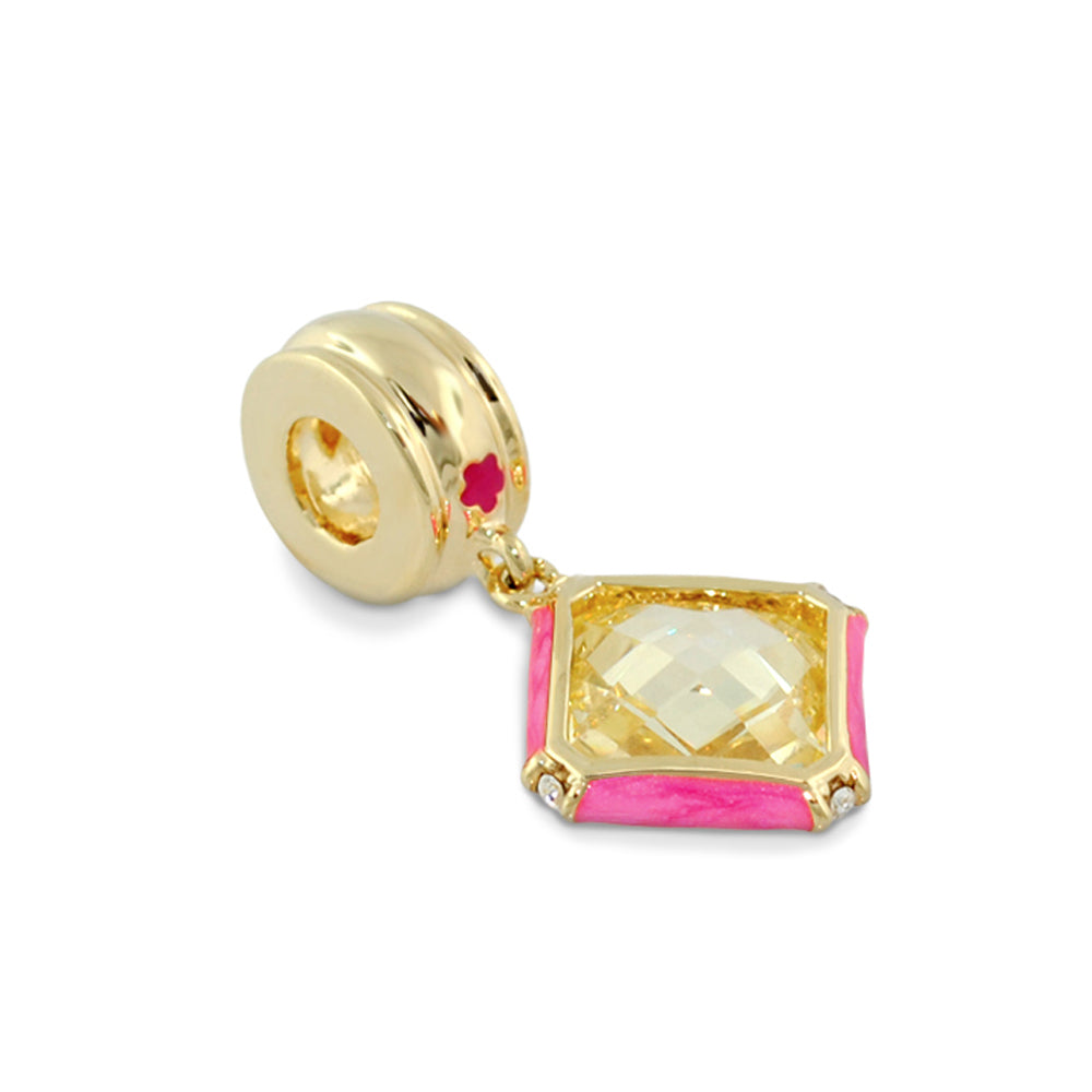 Gabriella Beads Square Cz
