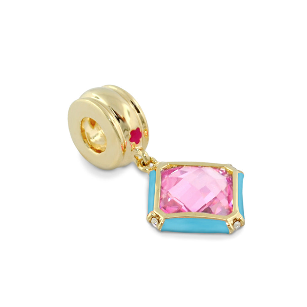 Gabriella Beads Square Cz