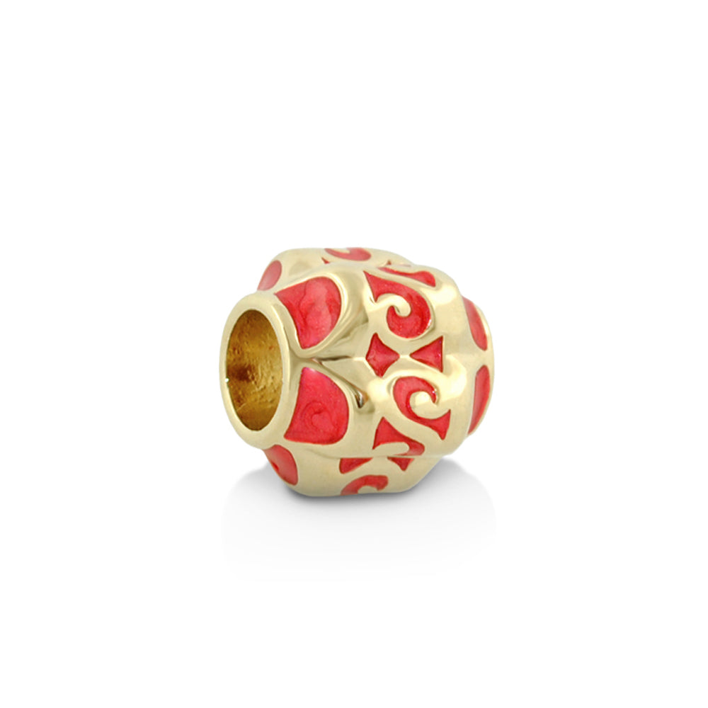 Gabriella Beads Scroll Design for Charms Bracelet