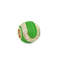 Gabriella Beads Pave Ball for Charms Bracelet