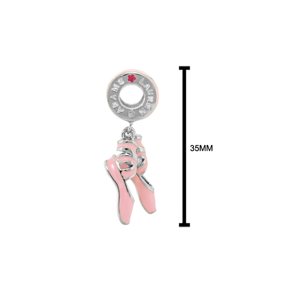Gabriella Beads Ballerina Shoes for Charms Bracelet