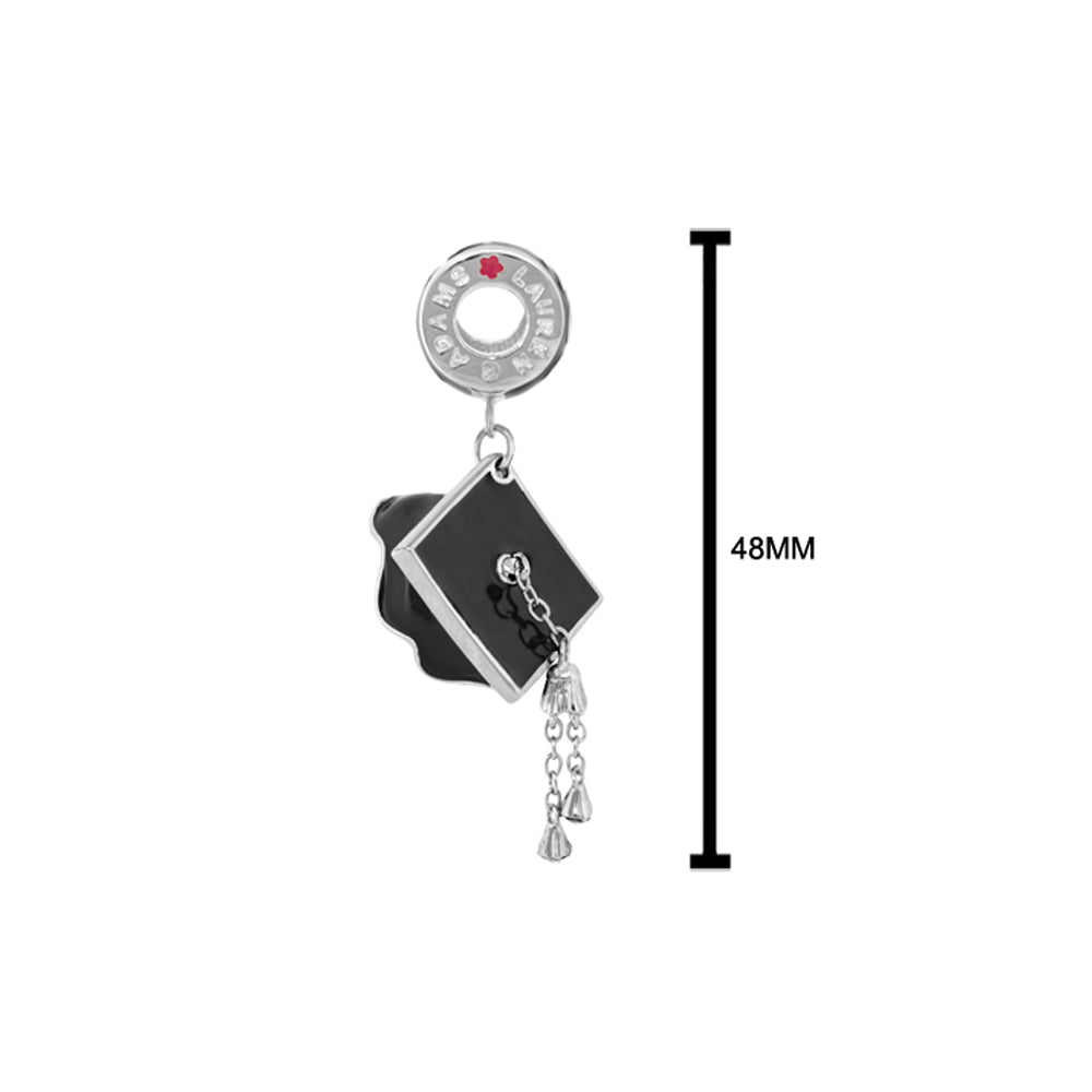 Gabriella Beads Graduation Cap for Charms Bracelet