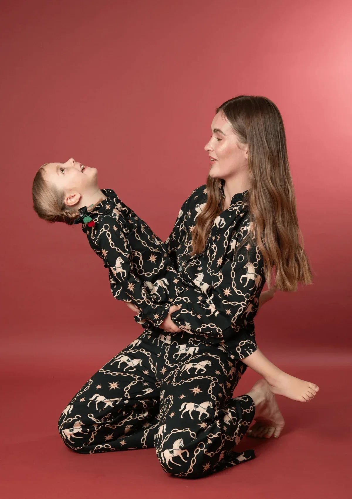 Celeste Children's PJ's Set | Long Sleeve | Magical Horse Print