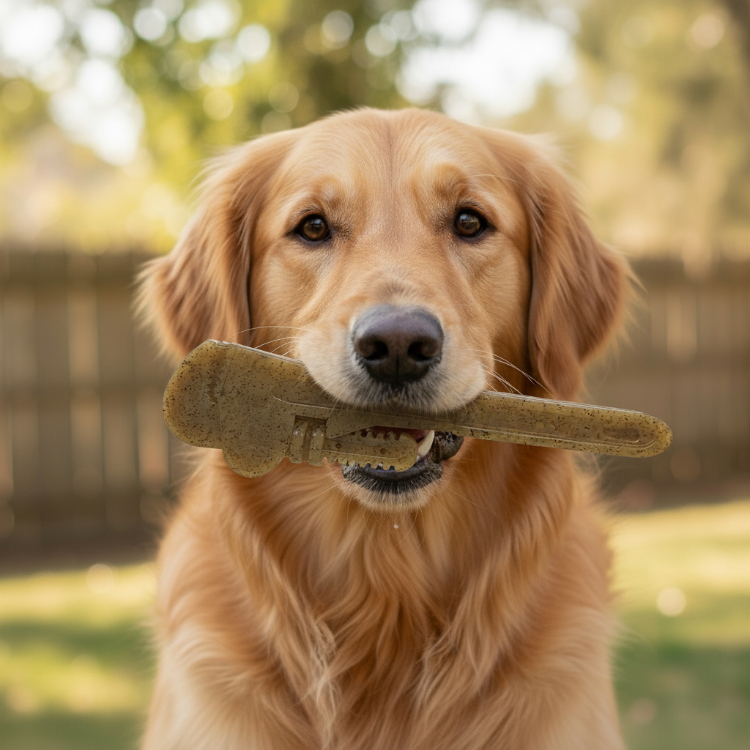 SodaPup Pipe Wrench Nylon Dog Toy For Aggressive Chewers