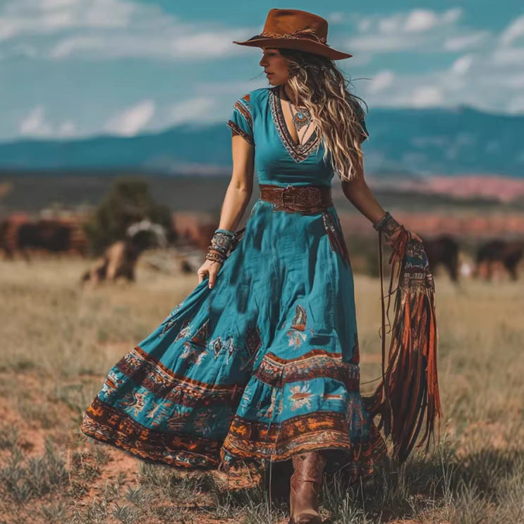 Western-style Womens Dress