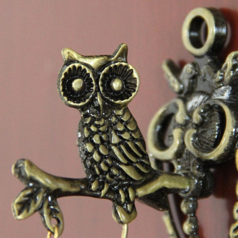 Decorative Shopkeeper Bells Antique/Vintage Horse Elephant Owl Shaped Bell Good Luck Doorbell Hanging Door Decor Room Decoration Gift Gifts For Office Entrance Front Porch Door Dinner Bell Garden Home Dinner Bells