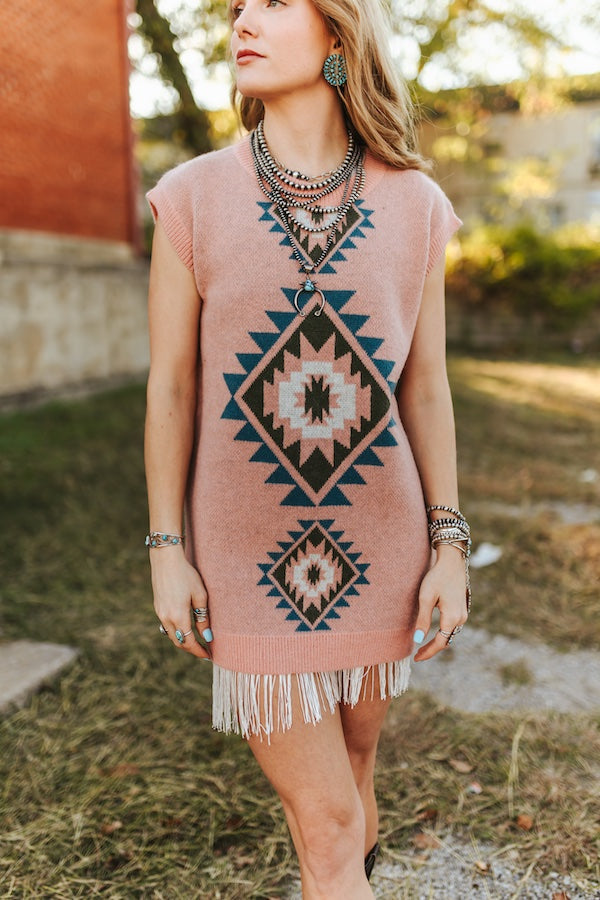 Desert Dusk Knit Dress
