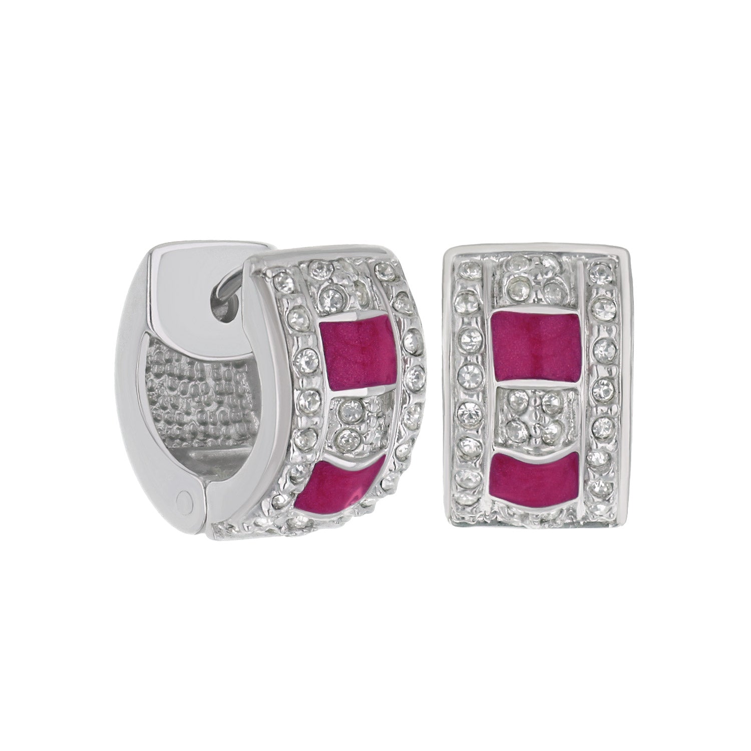 Enamel Huggis Earring