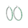 Pave Love Earrings