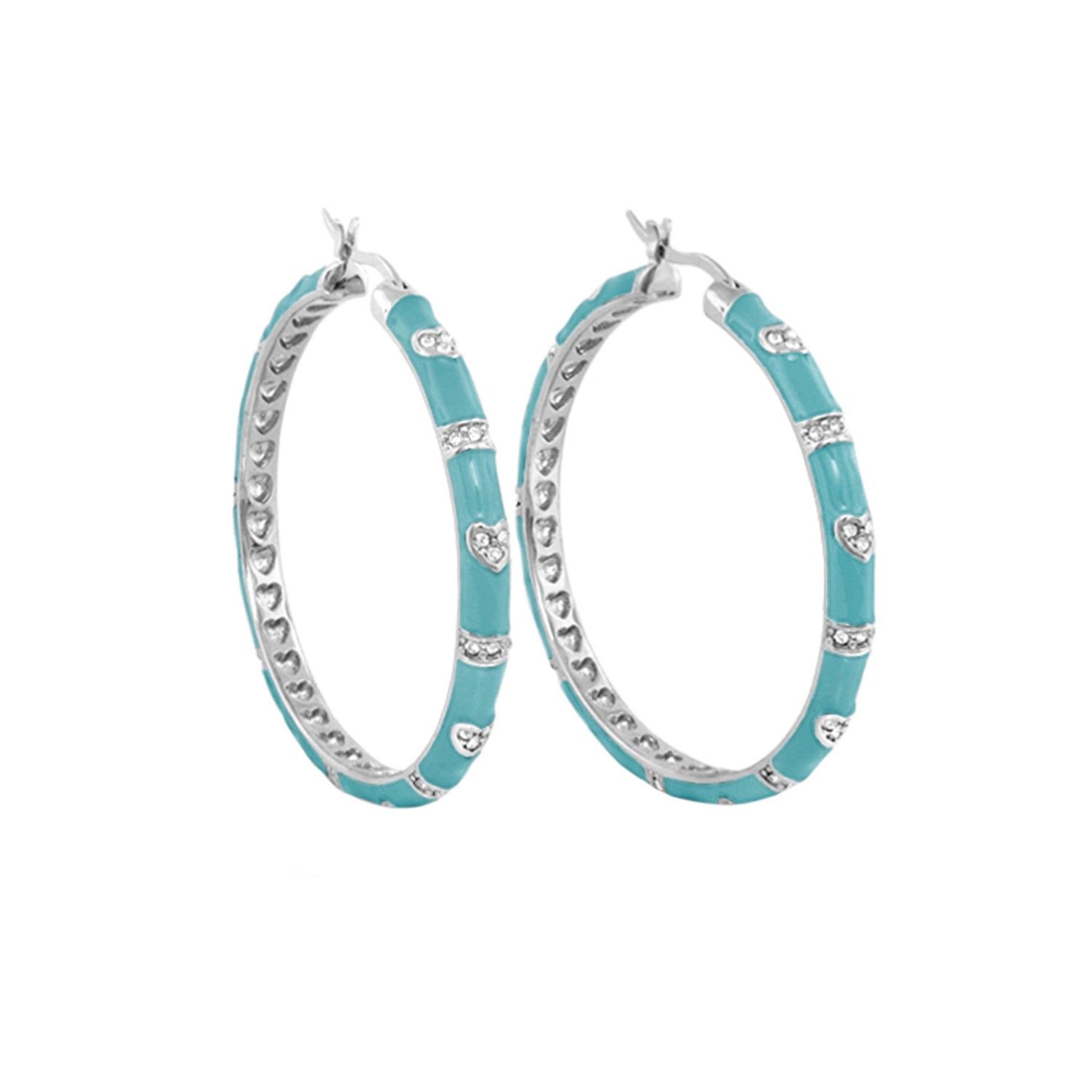 Pave Love Earrings