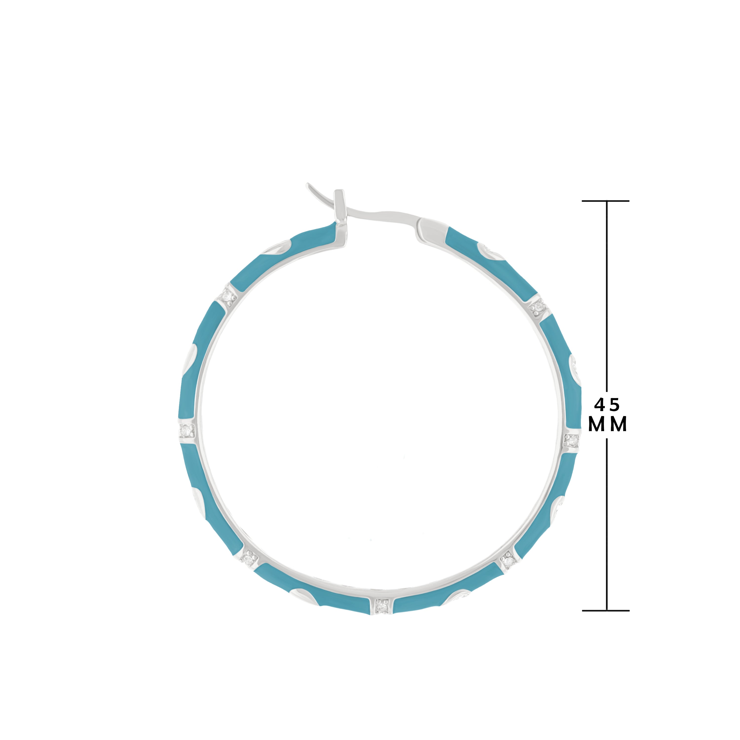 Pave Love Earrings