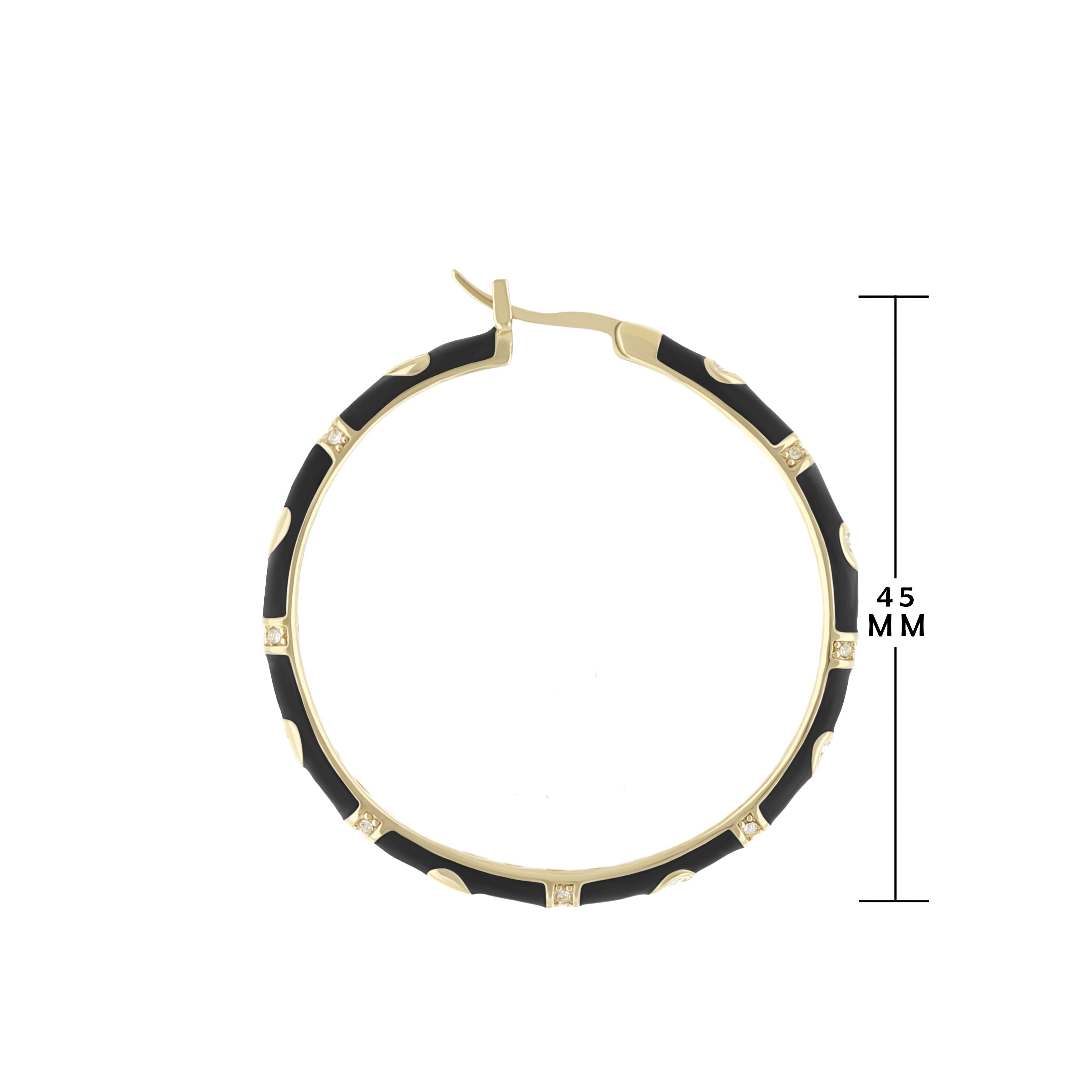Pave Love Earrings