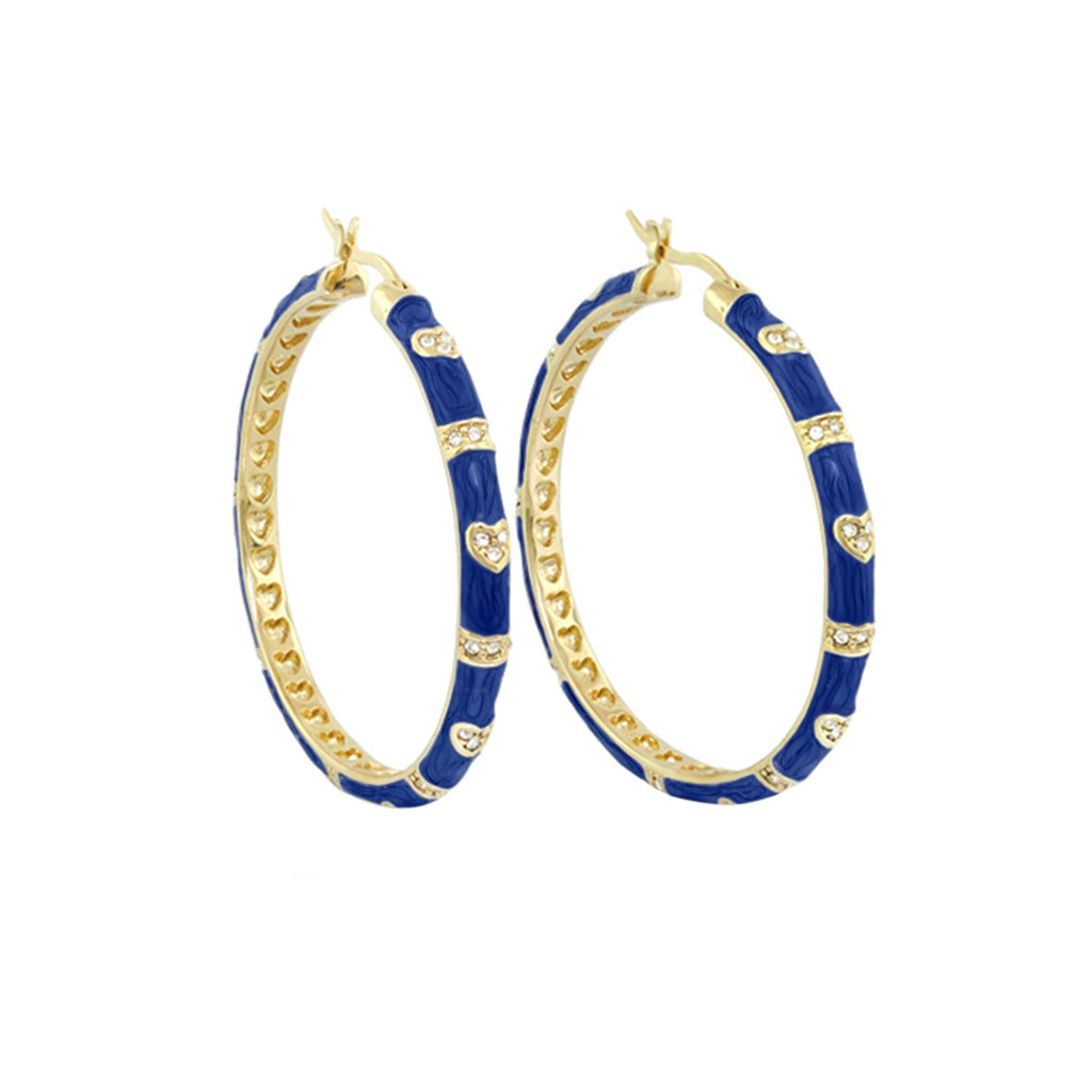 Pave Love Earrings
