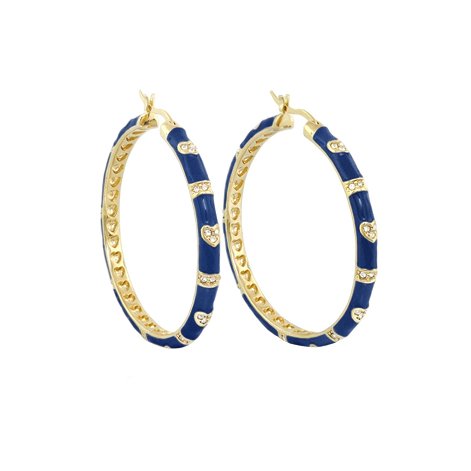 Pave Love Earrings
