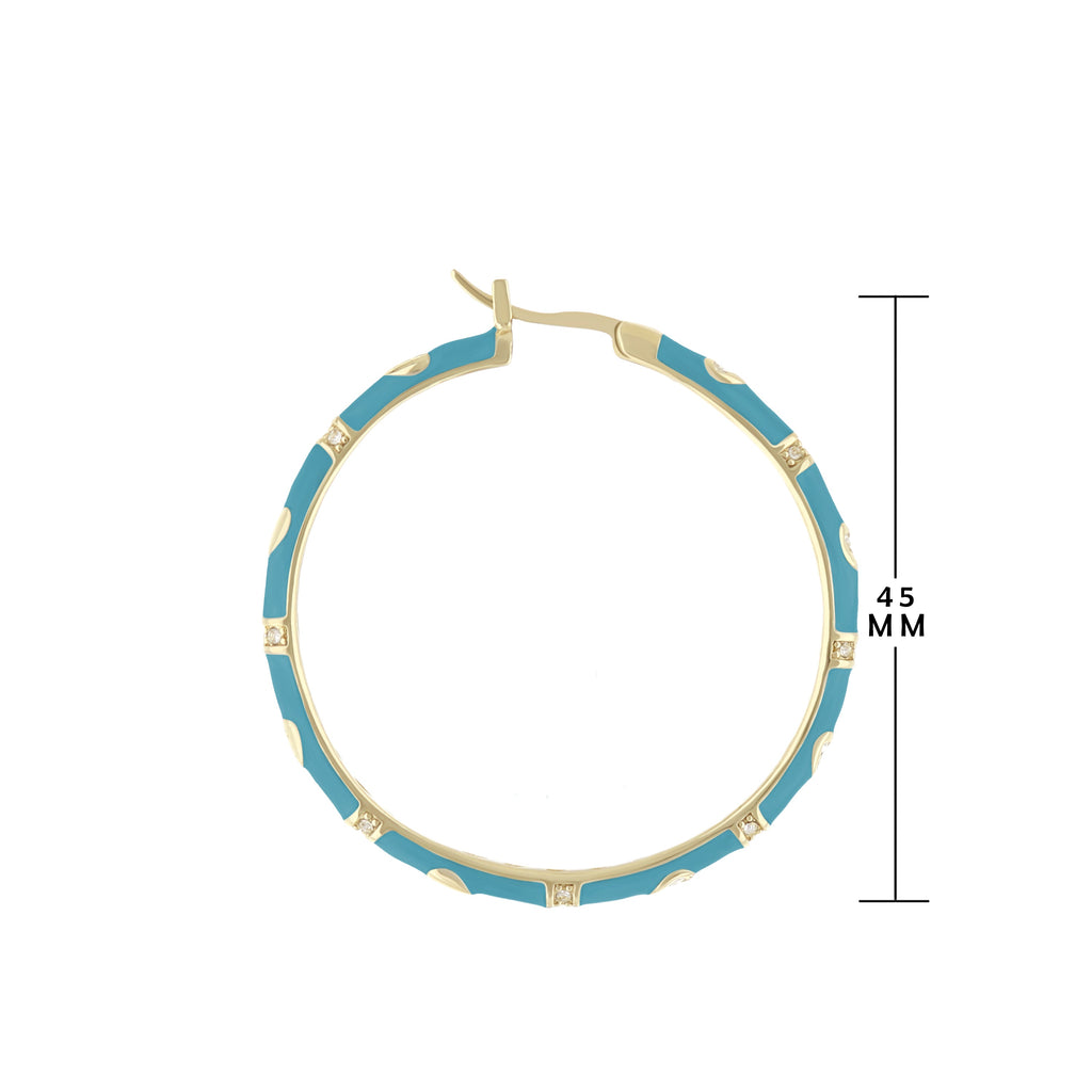 Pave Love Earrings