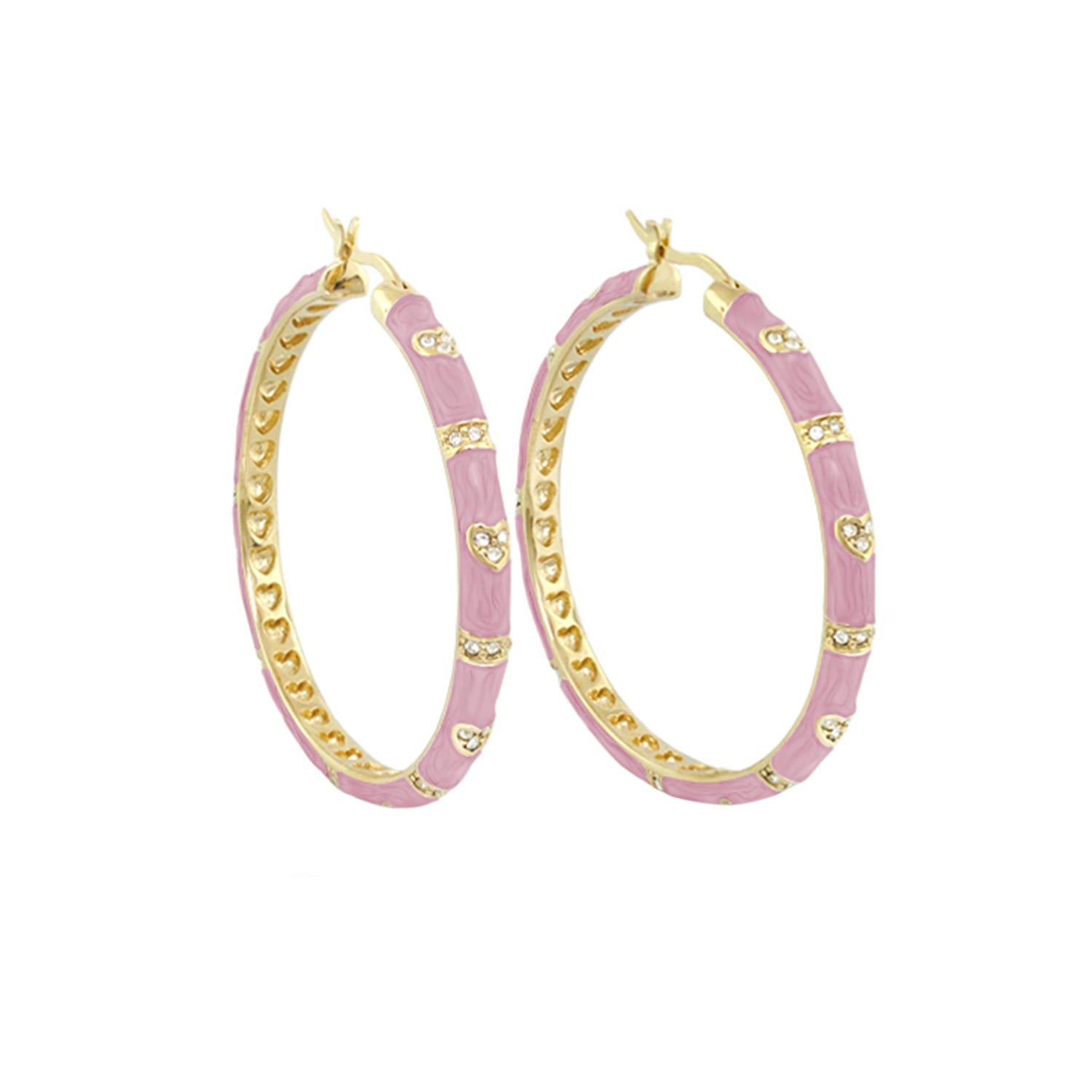Pave Love Earrings