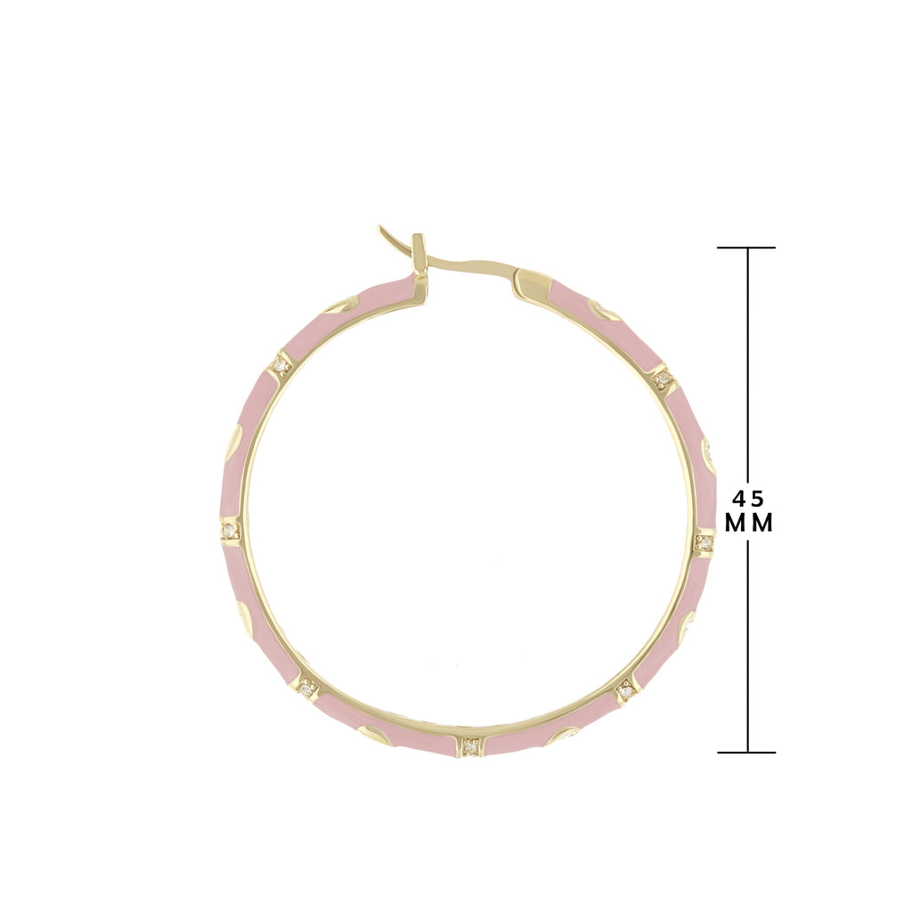 Pave Love Earrings