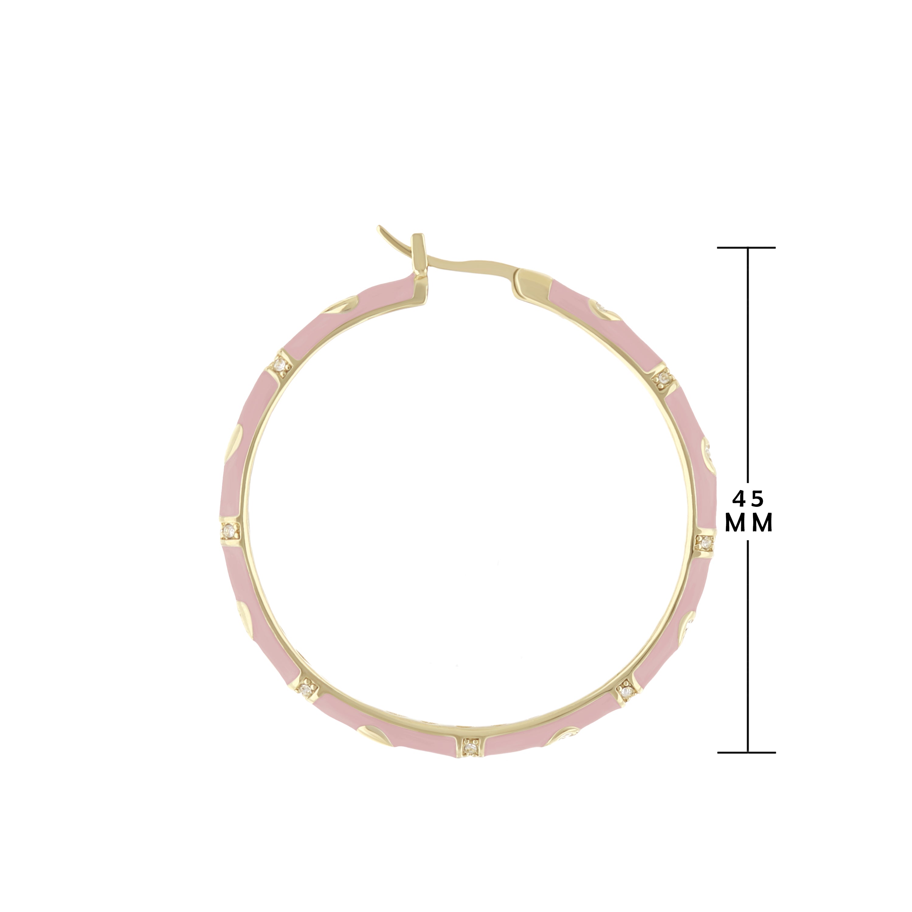 Pave Love Earrings