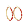 Pave Love Earrings