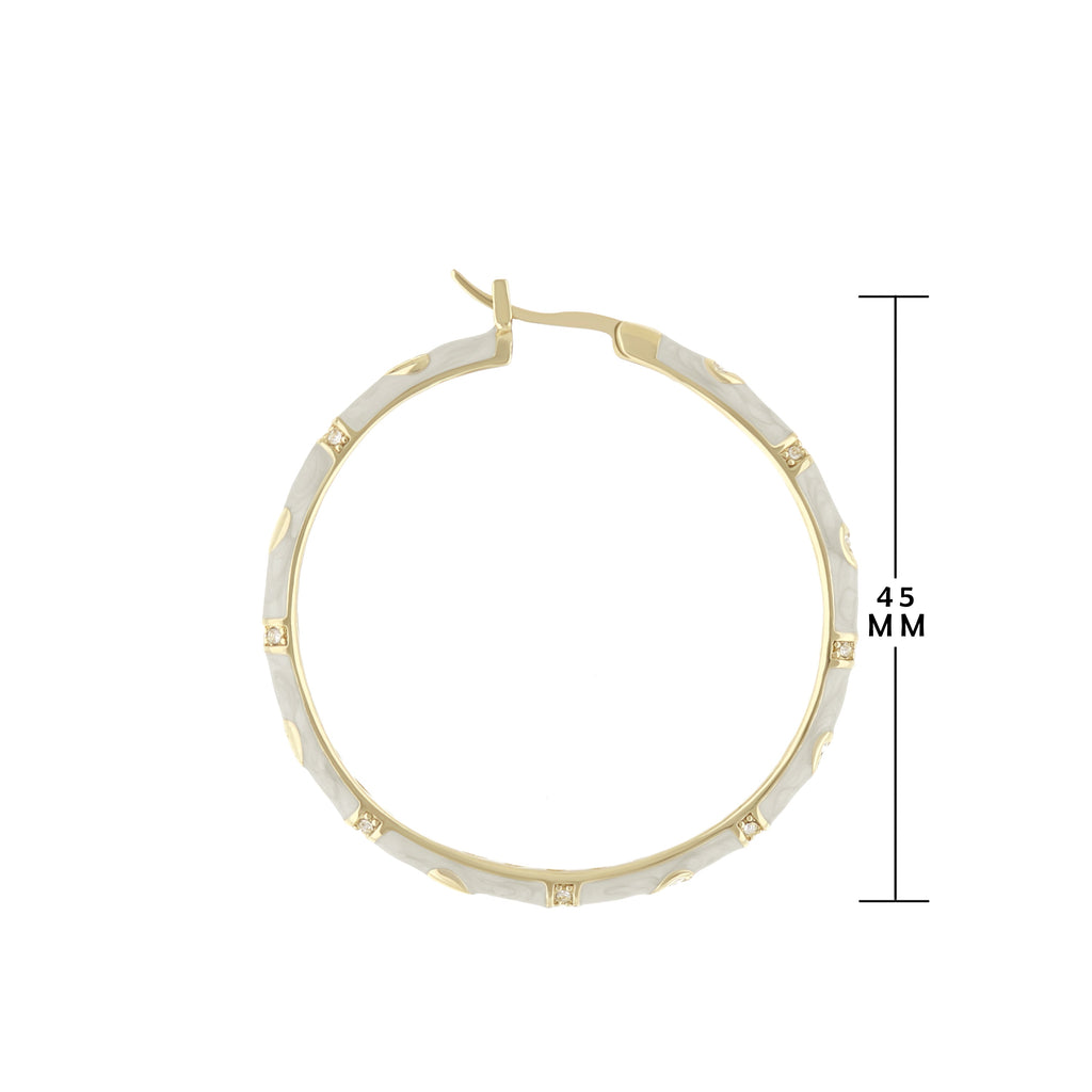 Pave Love Earrings