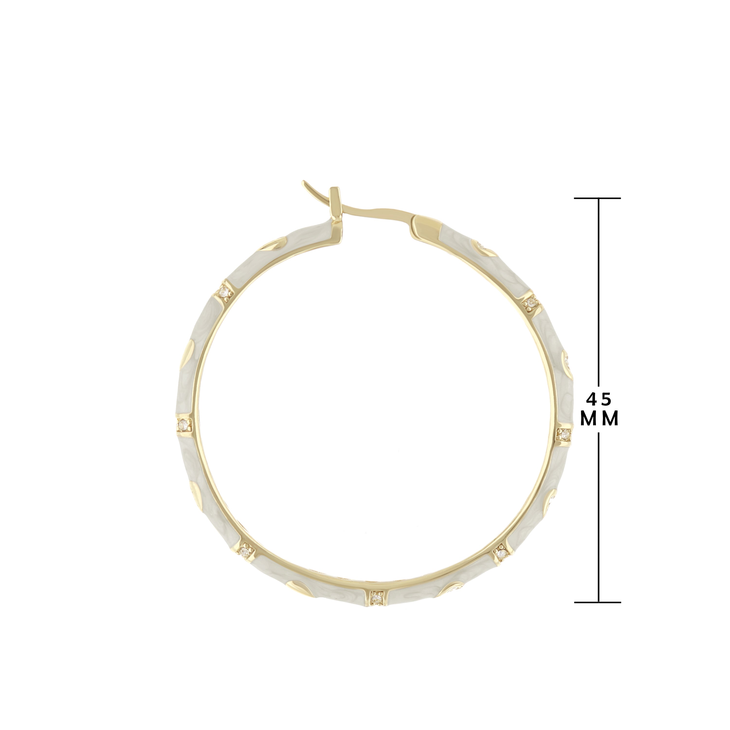 Pave Love Earrings
