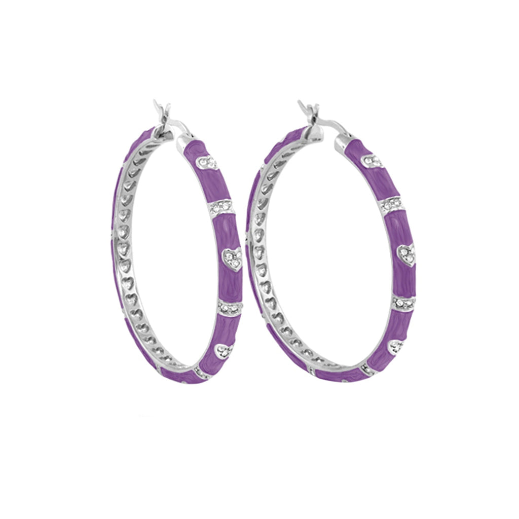 Pave Love Earrings