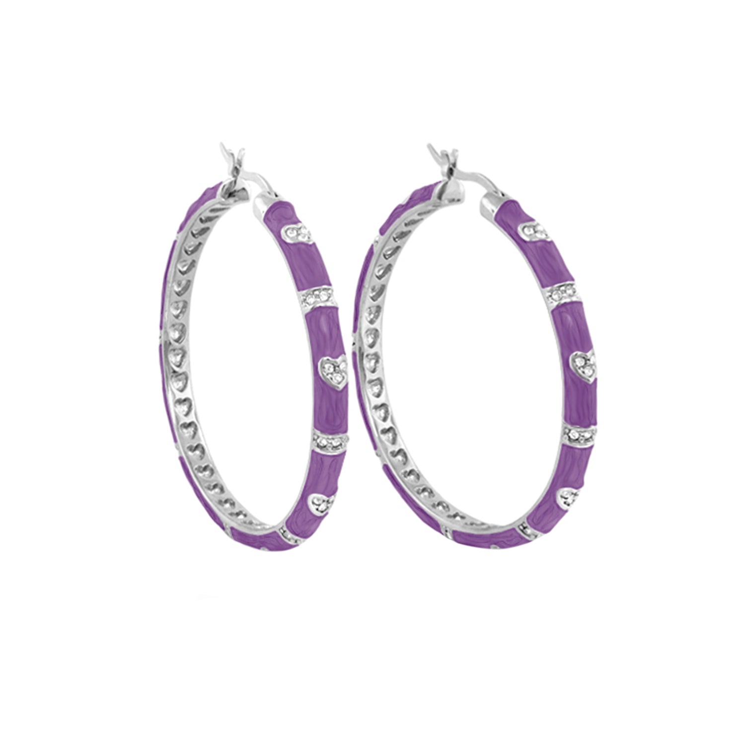 Pave Love Earrings