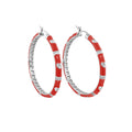 Pave Love Earrings