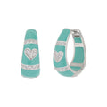 Pave Love Earrings