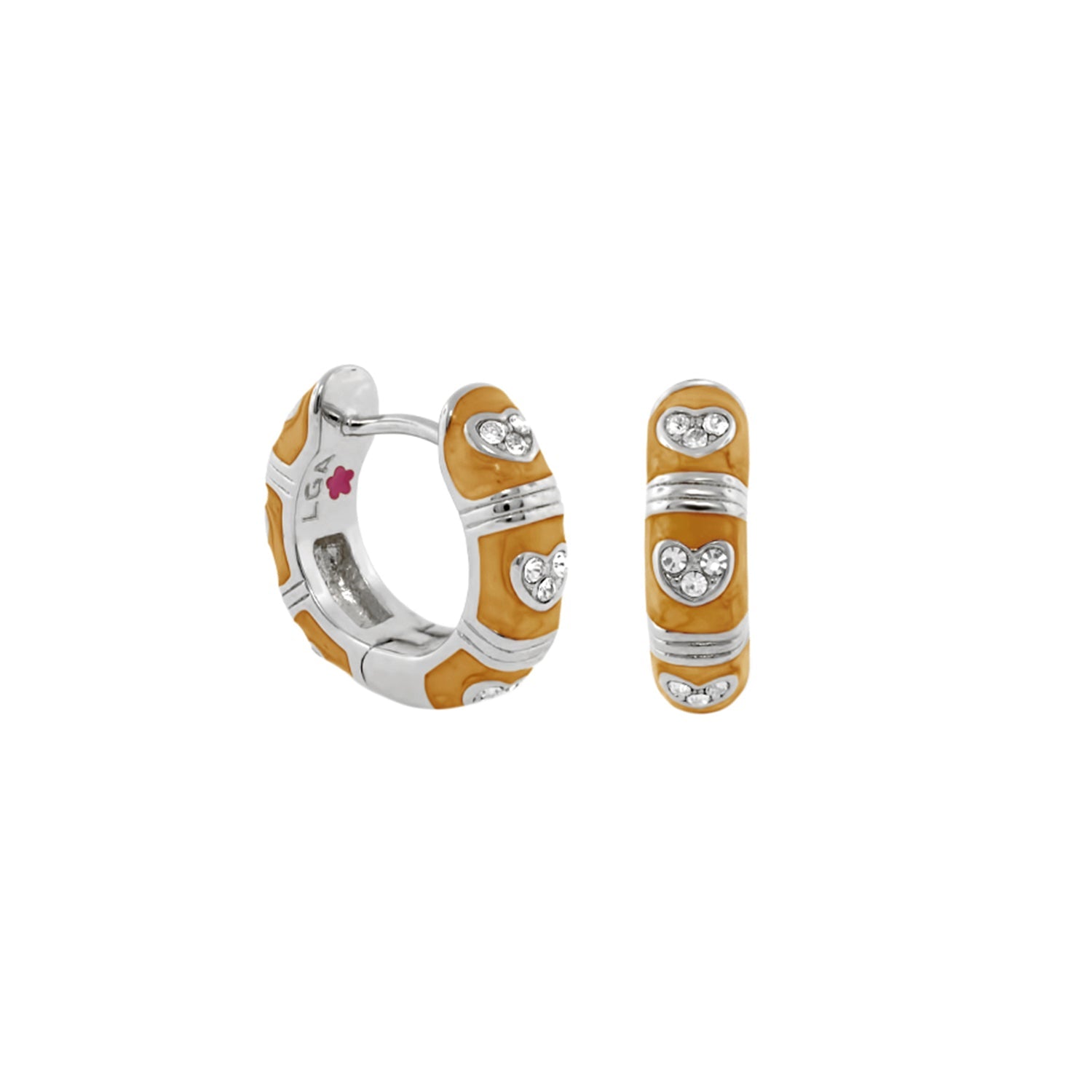 Pave Love Earrings