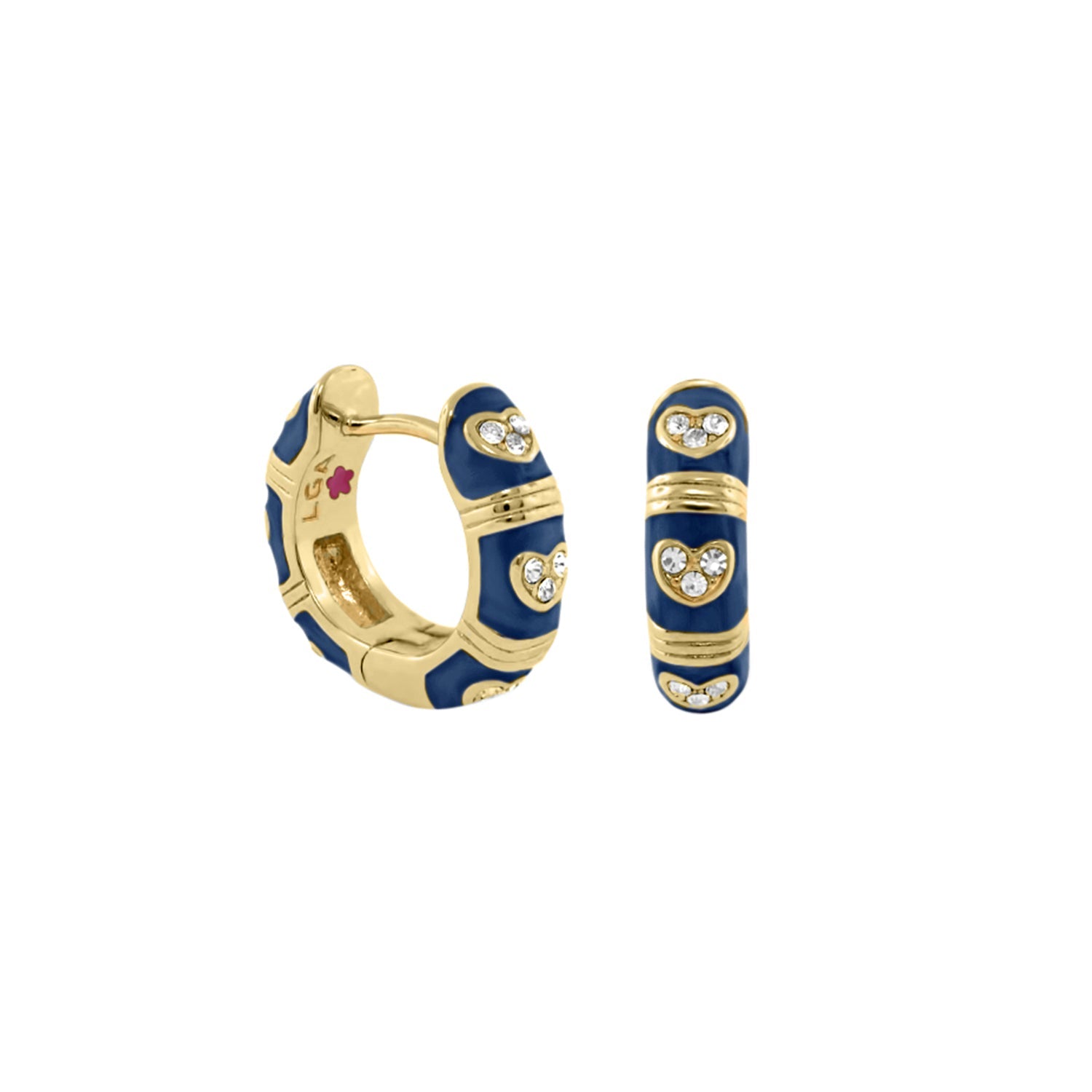 Pave Love Earrings