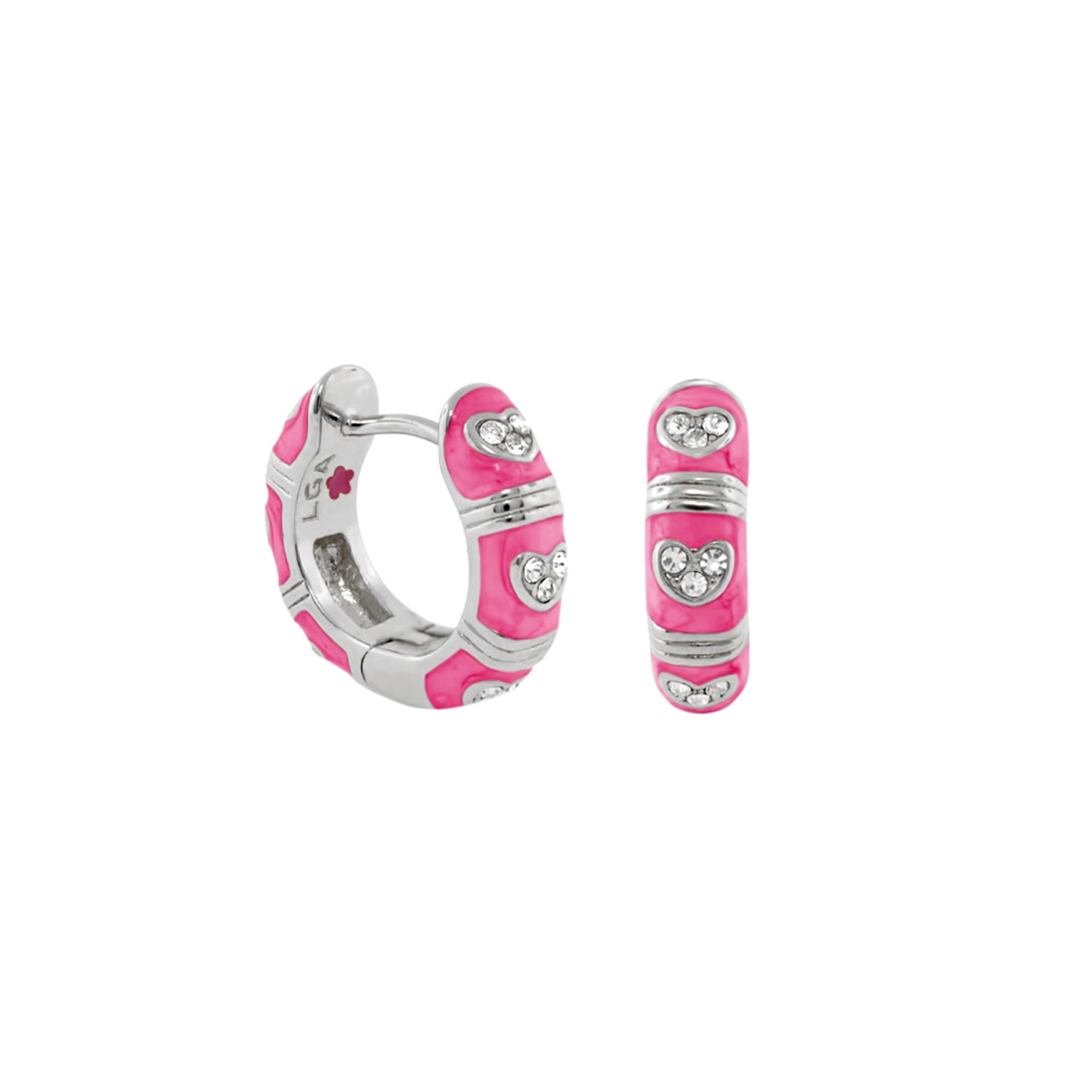 Pave Love Earrings