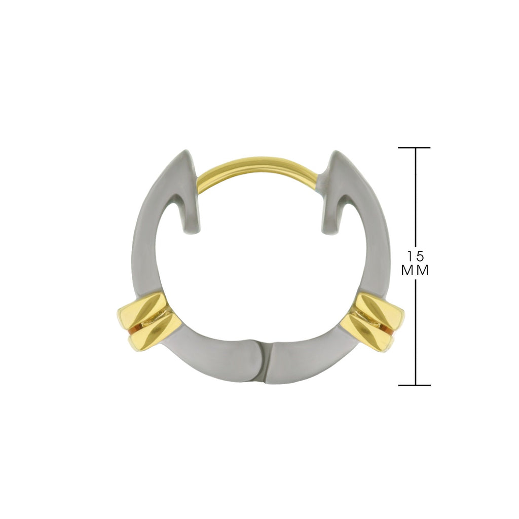 Matte Huggie Earrings
