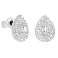 Tear Drop Crystal Earrings