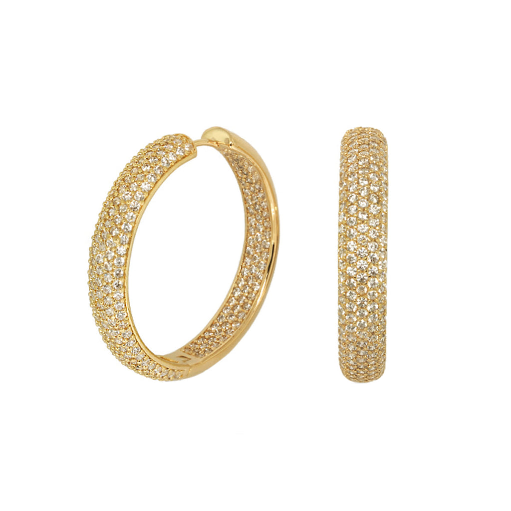 Glamour Pave Earrings