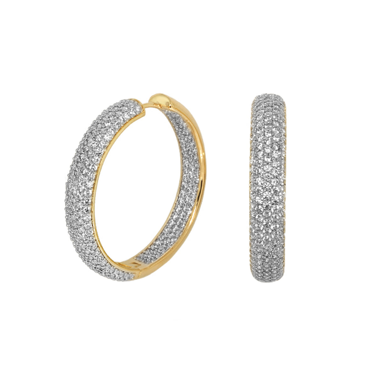 Glamour Pave Earrings