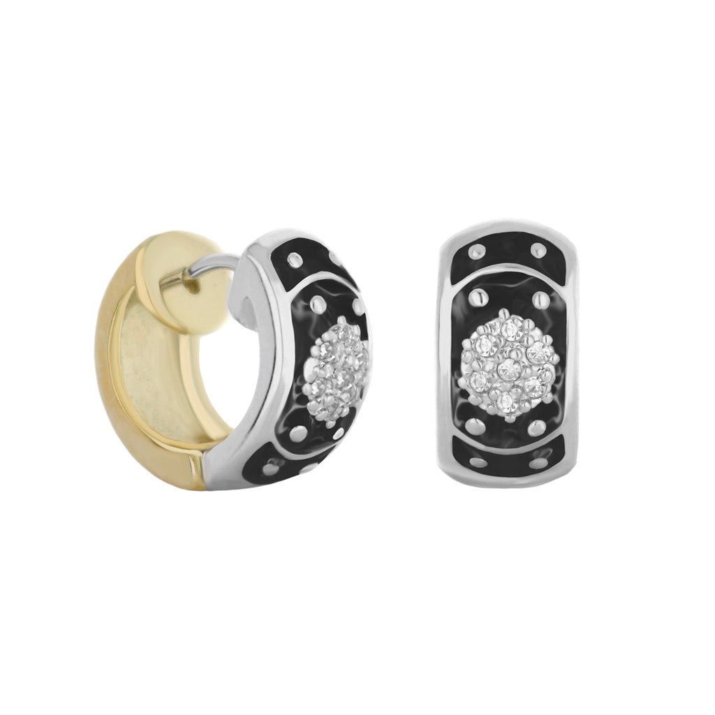 Enamel Crystal Huggies