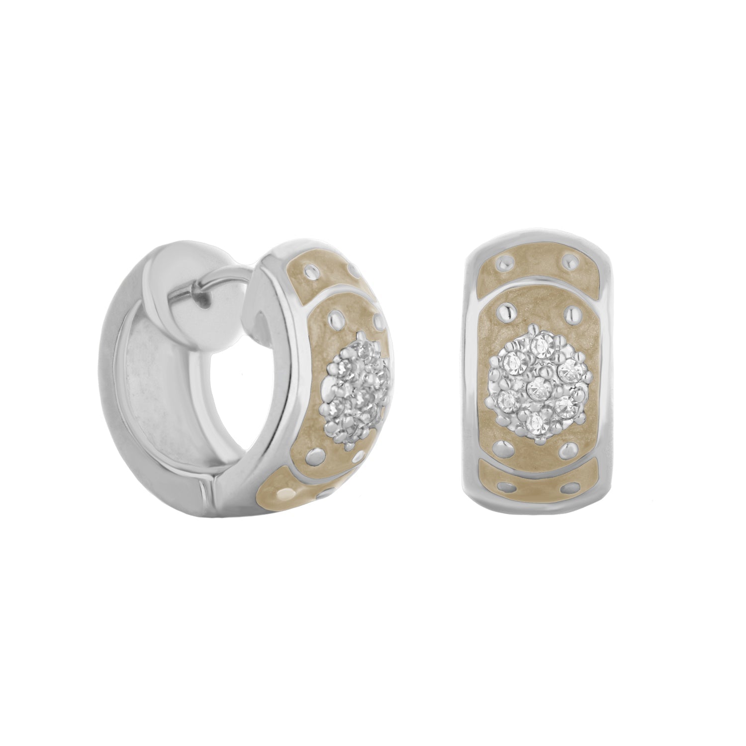 Enamel Crystal Huggies