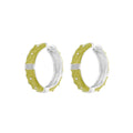 Polka Dot Enamel Earrings
